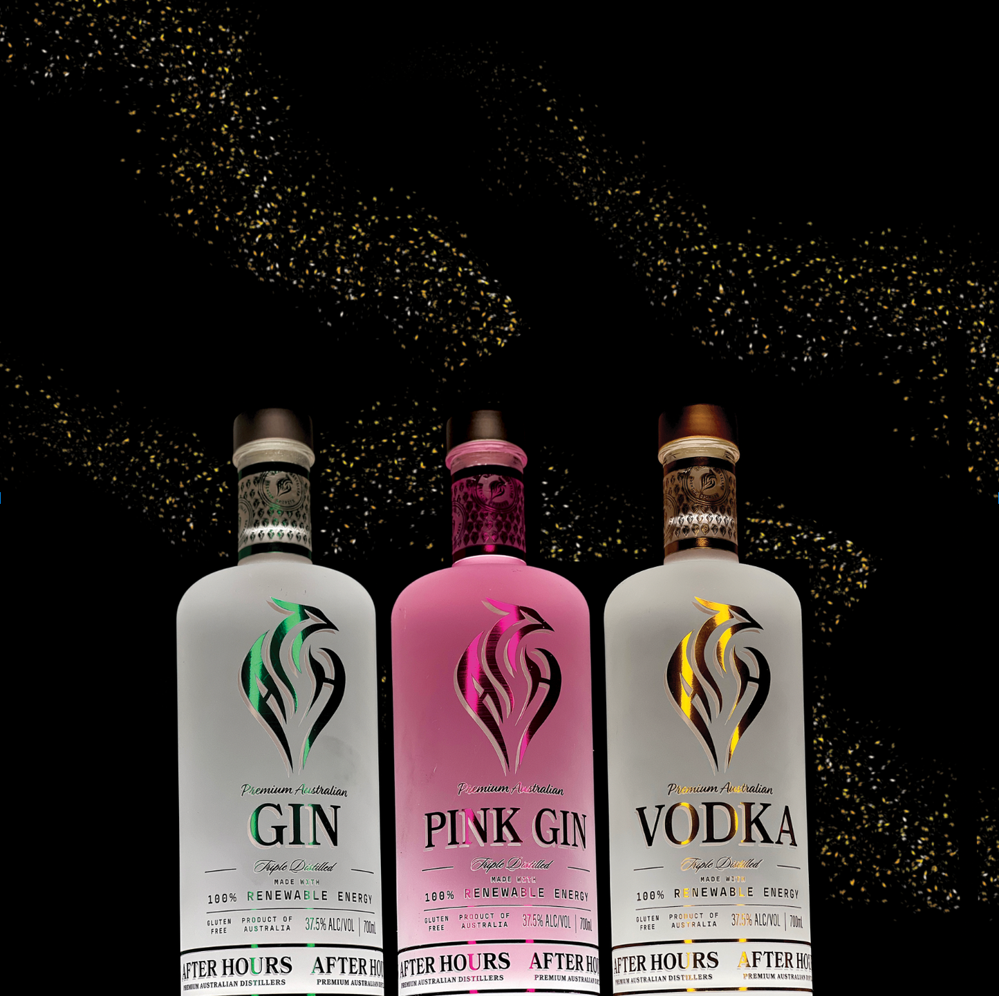After Hours Premium Spirits - Multi-Pack 700ml x 3