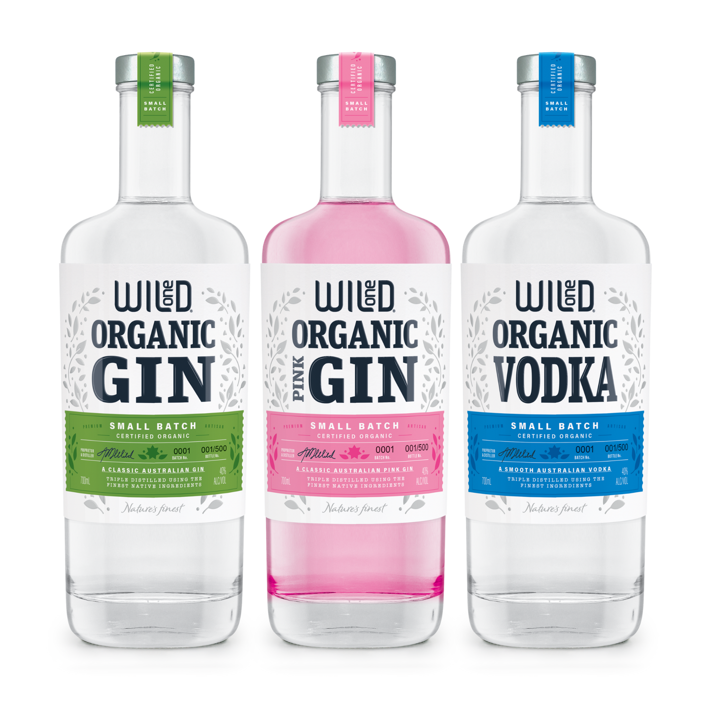 Wild One Organic Spirits Multi-Pack - 700ml