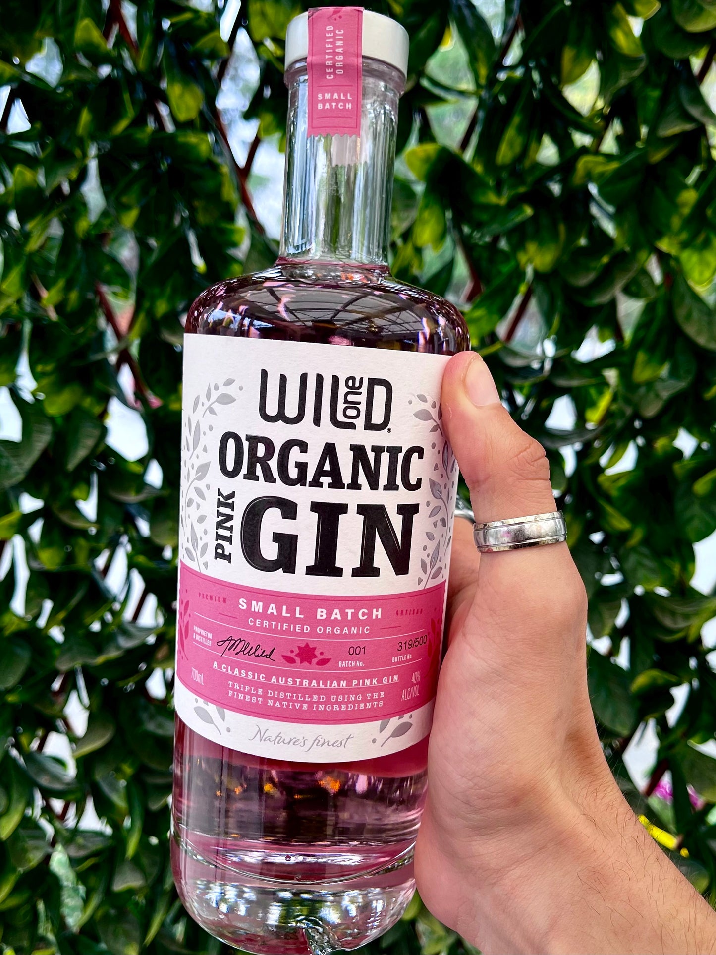 Wild One Organic Pink Gin - 700ml